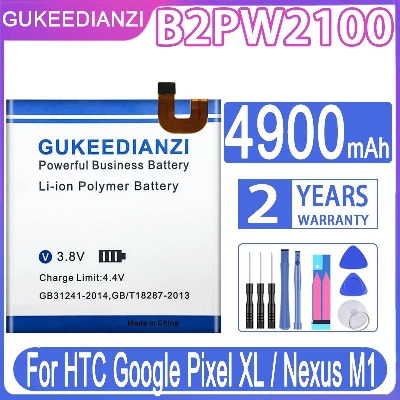 High Quality Battery for HTC Google Pixel 2, 2B, 3, 3A, 4, 4A, 5 XL, Pixel2B, Pixel3, Pixel3A, Pixel4, Pixel4A, Pixel5, PixelXL