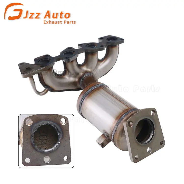 

Equipment Smart Library Exhaust System Pipe Modfiy Steel Front Manifold Header High Flow Catalytic Converter For 2012-2018 Chevr