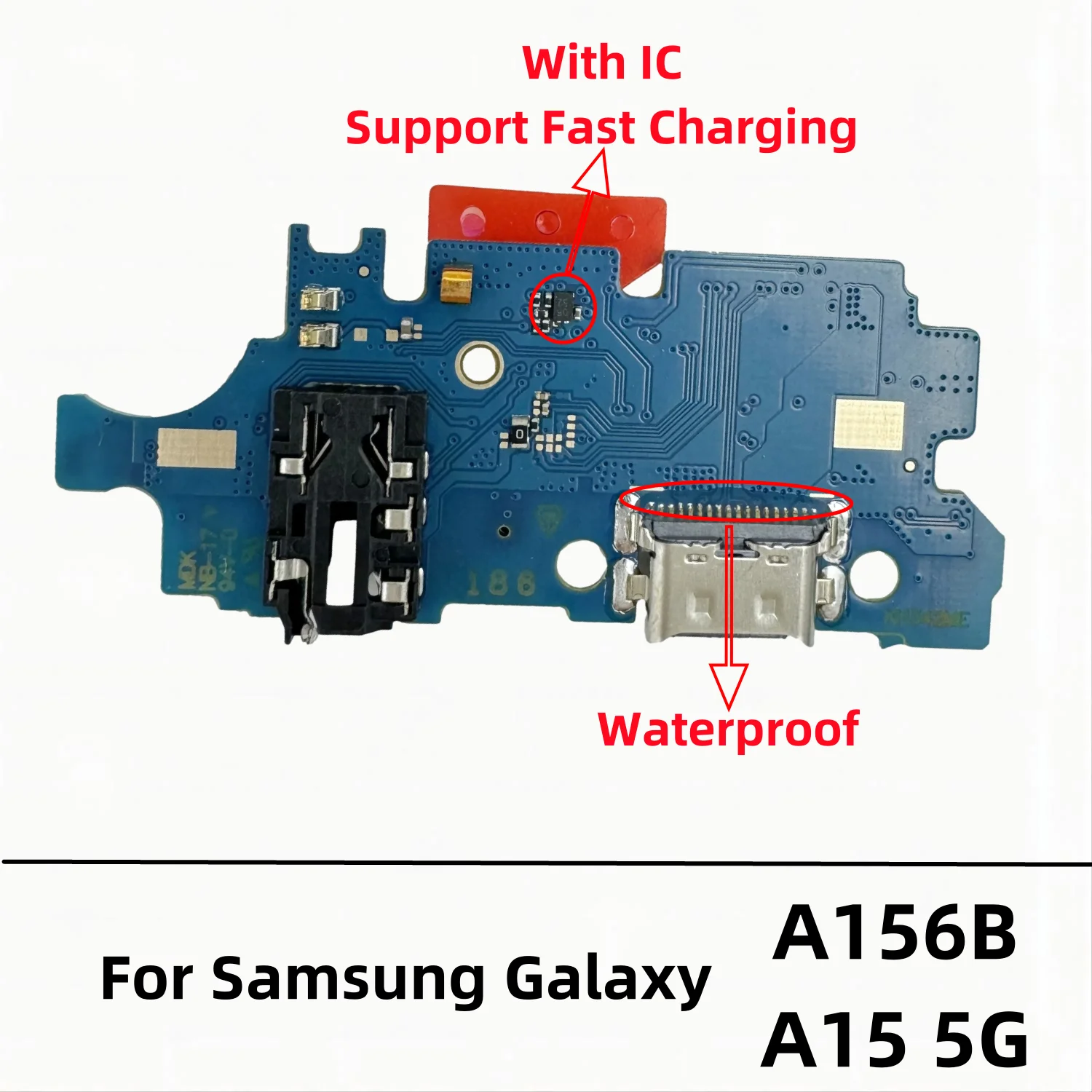 

USB Charger Dock Connector Board Charging Port Flex Cable For Samsung A15 A25 A35 A55 5G