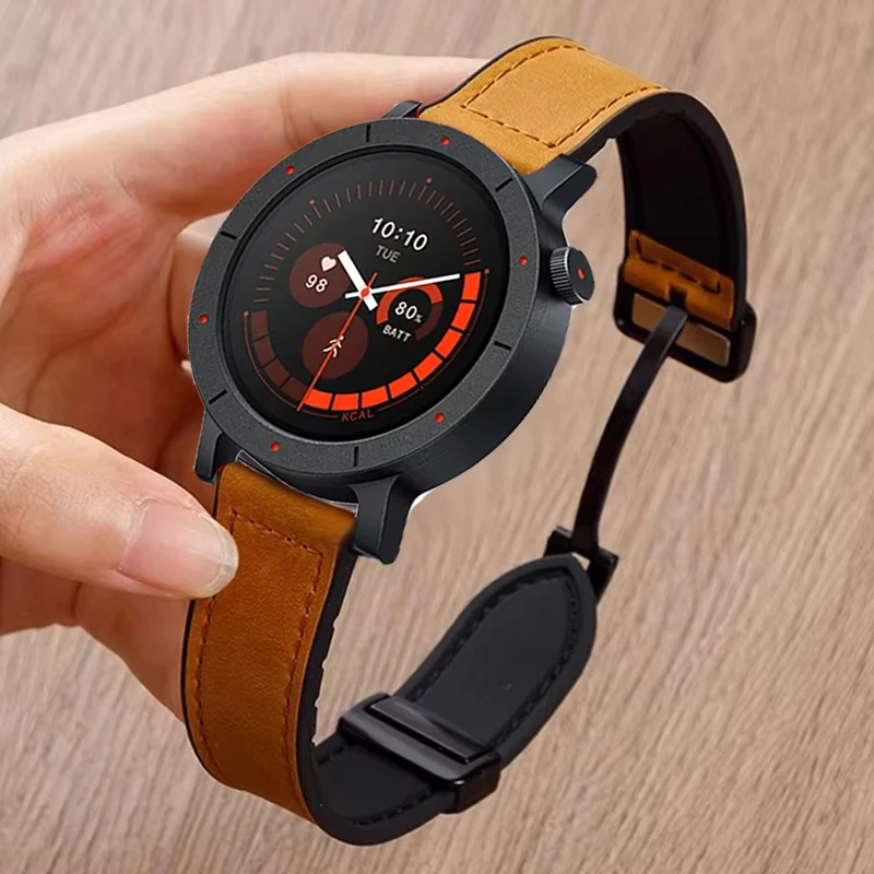 Cinturino magnetico in pelle + silicone per CMF Watch 3 Pro Band Bracciale per CMF di Nothing Watch Pro 2 1 Cinturino Correa