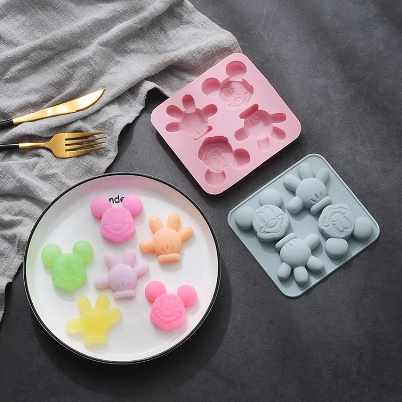 Disney Mickey Mouse Cake Silicone Mold Cake Baking Tools and Accessories Kitchen Baking Tools Mold Cartoon DIY Party Cake Mold