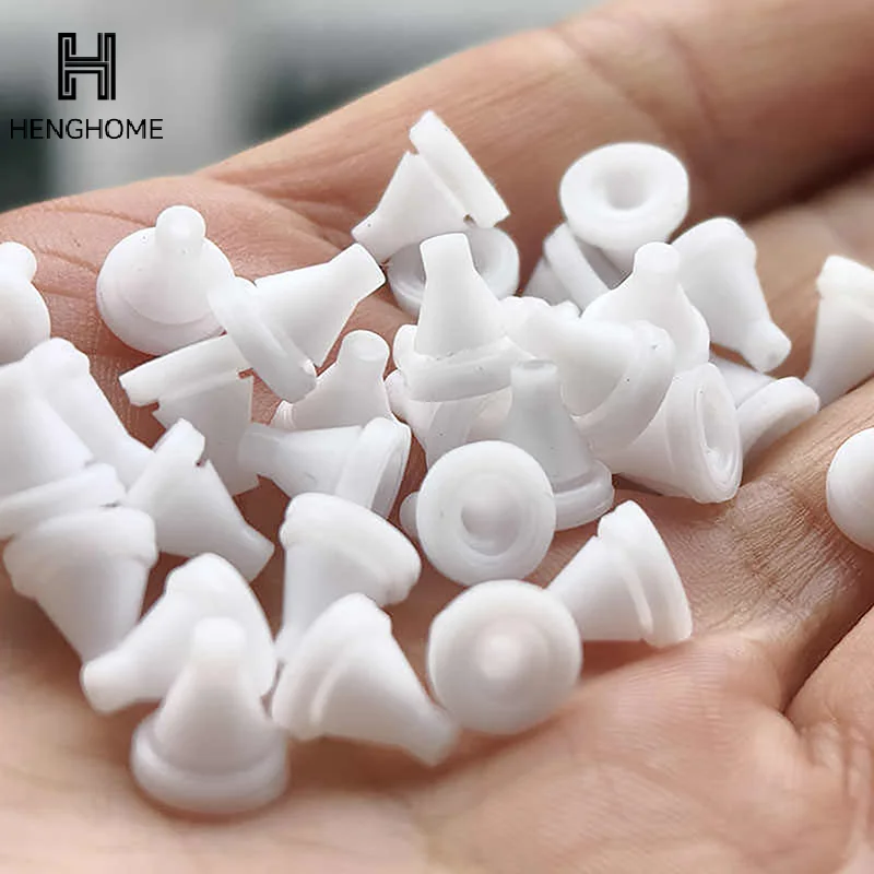 

Новинка, 50 шт., резиновая силиконовая насадка, запасная часть для соски, распылитель воды, верхние части для распыления, аксессуары для душа