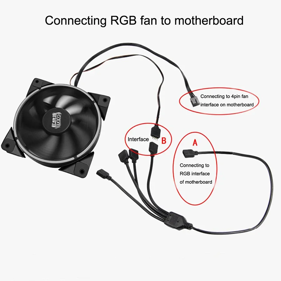 4 Pins RGB LED tape Connector 1 to 1 2 3 4 5 plug power Splitter Cable 4pin needle female Connector wire for RGB Led Strip Light