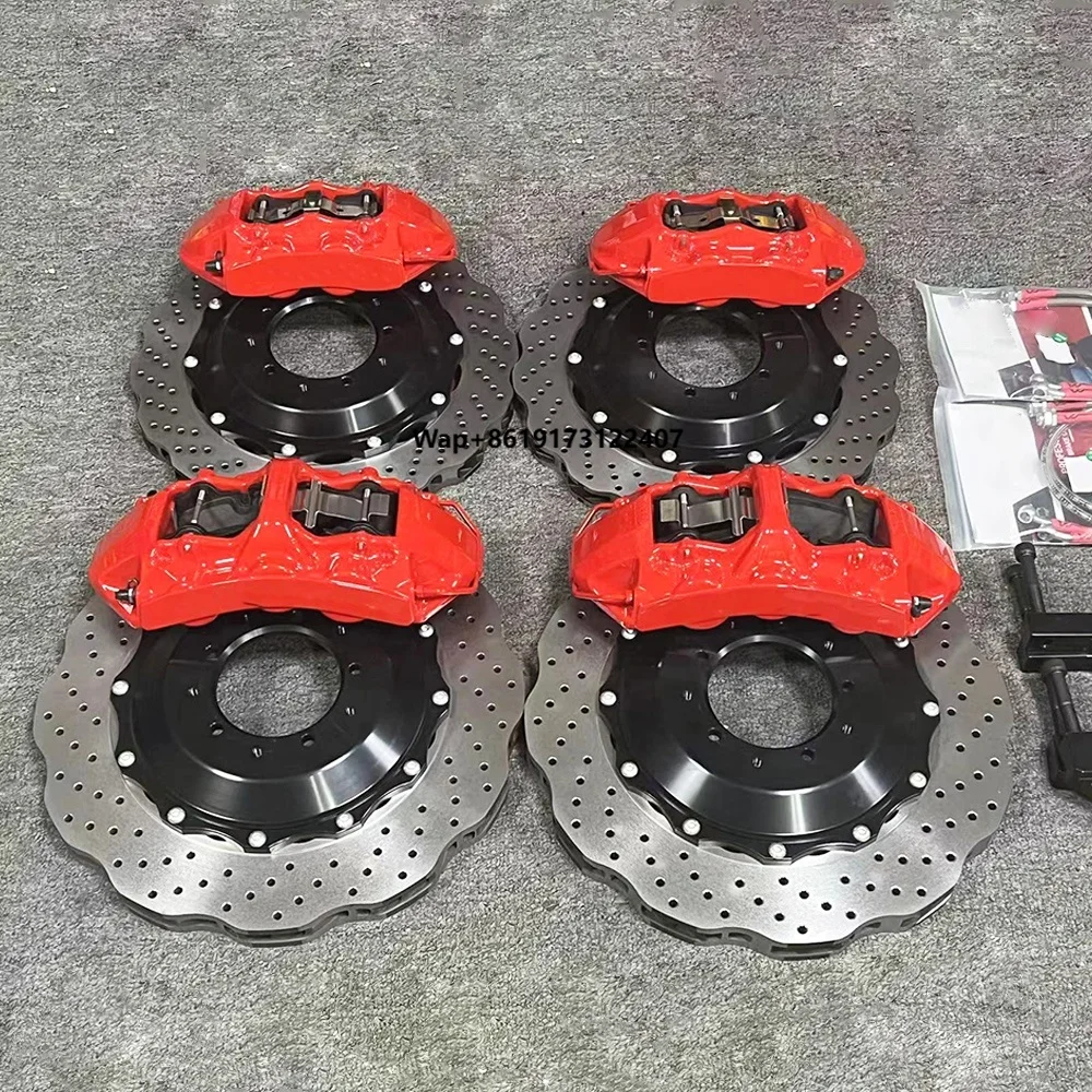 

High Performance Racing Brake System GT6 355-420Mm 6-Pot Caliper Rotor Pads Set for Car