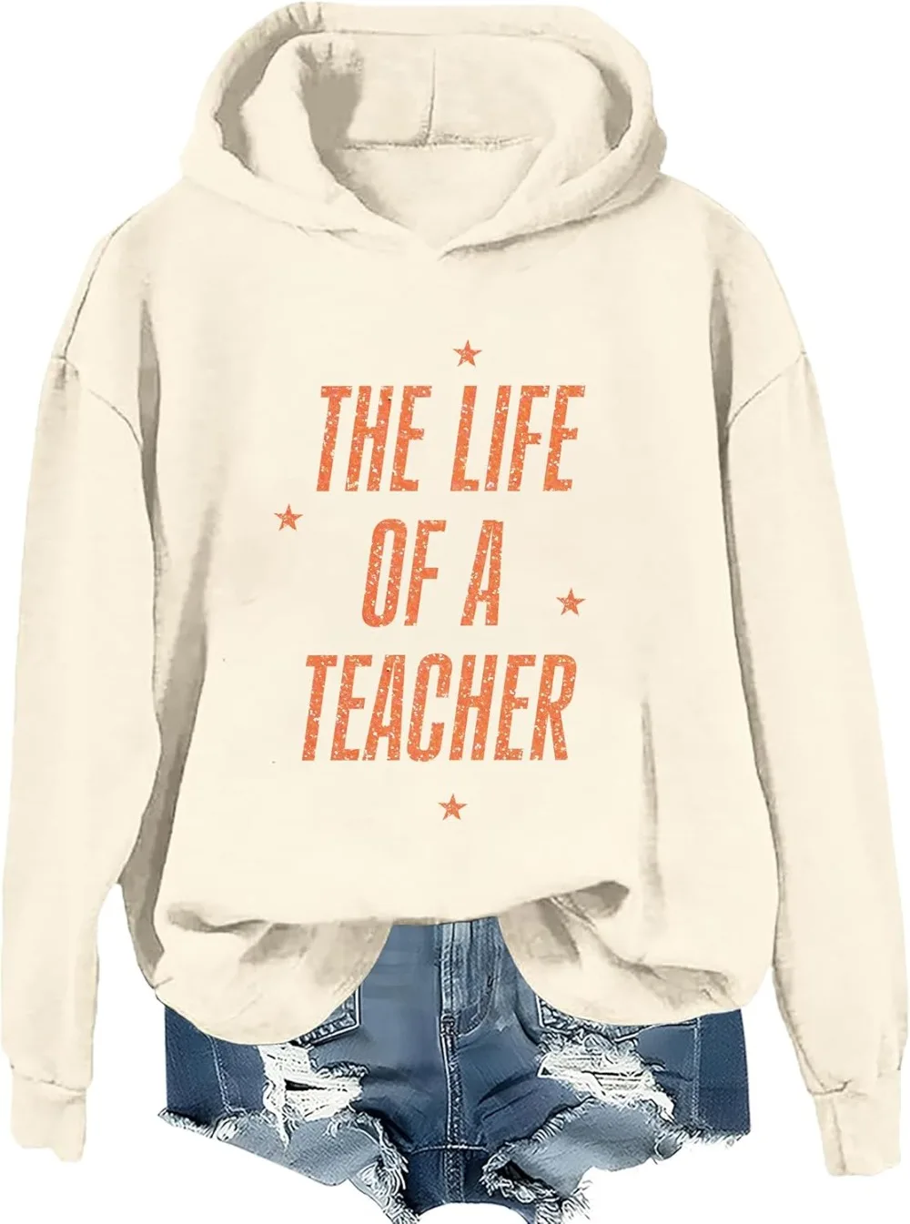 Das Leben eines Lehrers Shirt Lehrerleben Sweatshirt Lehrer Shirts für Frauen Männer Hoodies Frauen