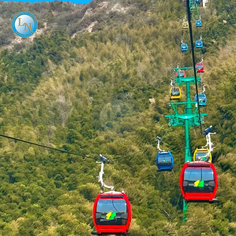 Bergkabel Auto Ropeway Apparatuur Bos Aarding Cabine Speeltuin Speeltuin Kabel Auto Apparatuur