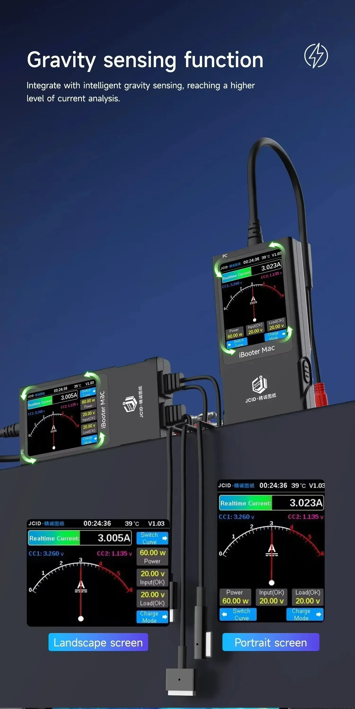 TLF JCID IBooter Current  with MagSafe Cable Instant Data Storage and Smart Retention for Multiple Charging Ports