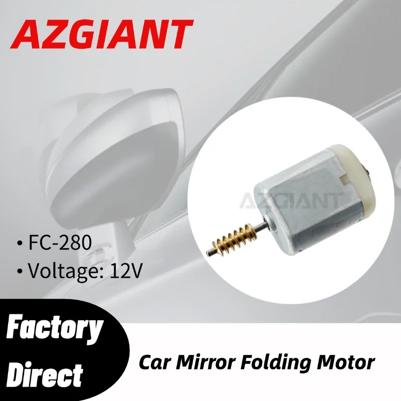 AZGIANT Folding Mirror Inside Motor FC-280 12V Mirror Actuator Motor for VW Tiguan MK1 Beetle MK3 Scirocco Sharan MK2 Car Parts
