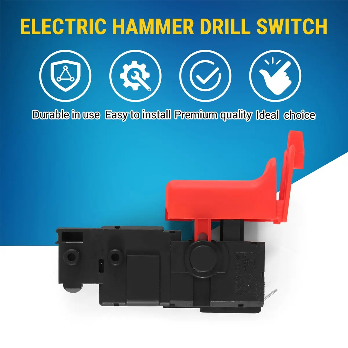 

Выключатель для электрического перфоратора Y17A для Bosch GBH2-26DE GBH2-26DFR GBH 2-26E GBH2-26DRE GBH2-26 RE
