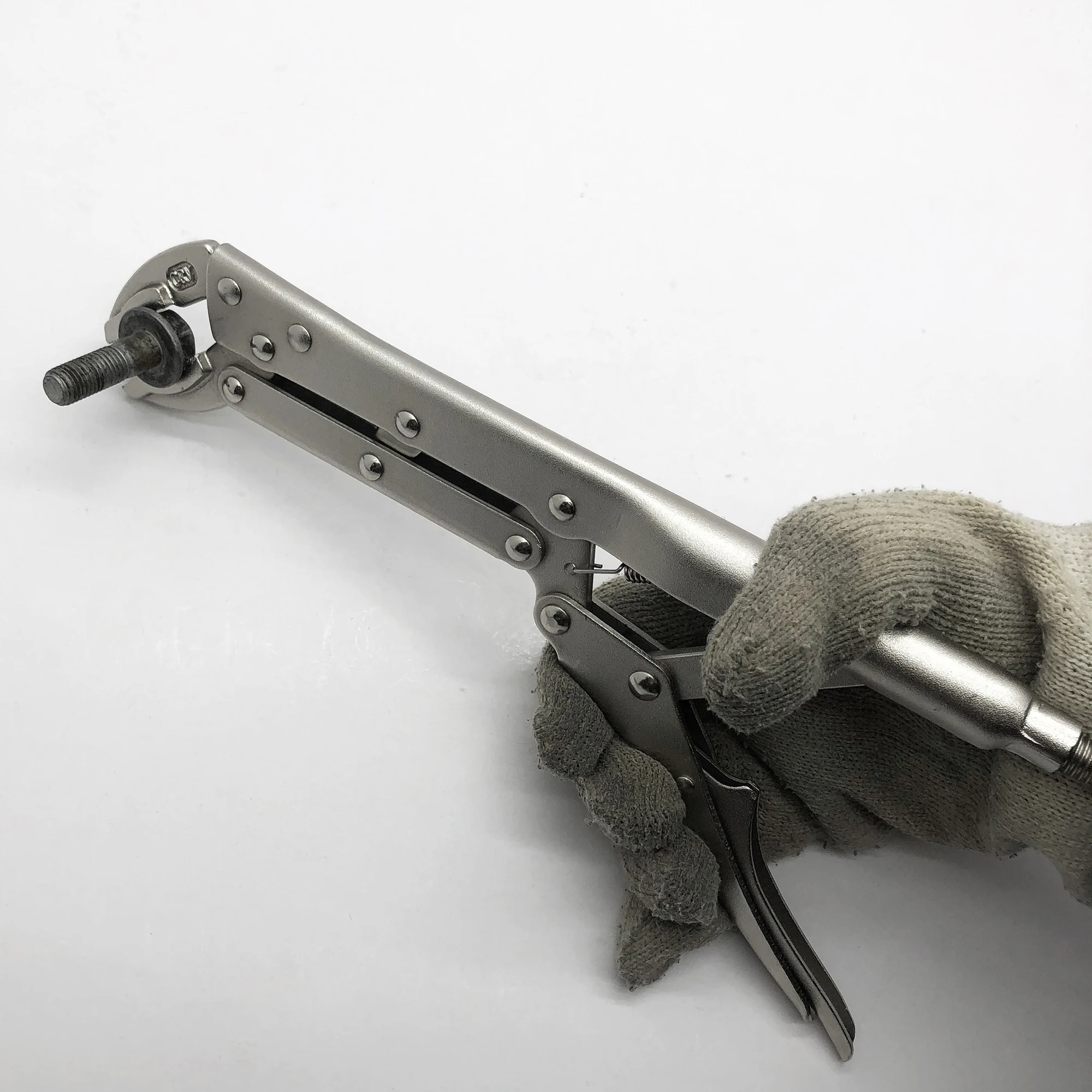 

11 inch Locking Pliers Extended Long Reach Toughbuilt Locking Vise-Grip Pliers Straight 45 Degree Head Repair Tools For Car