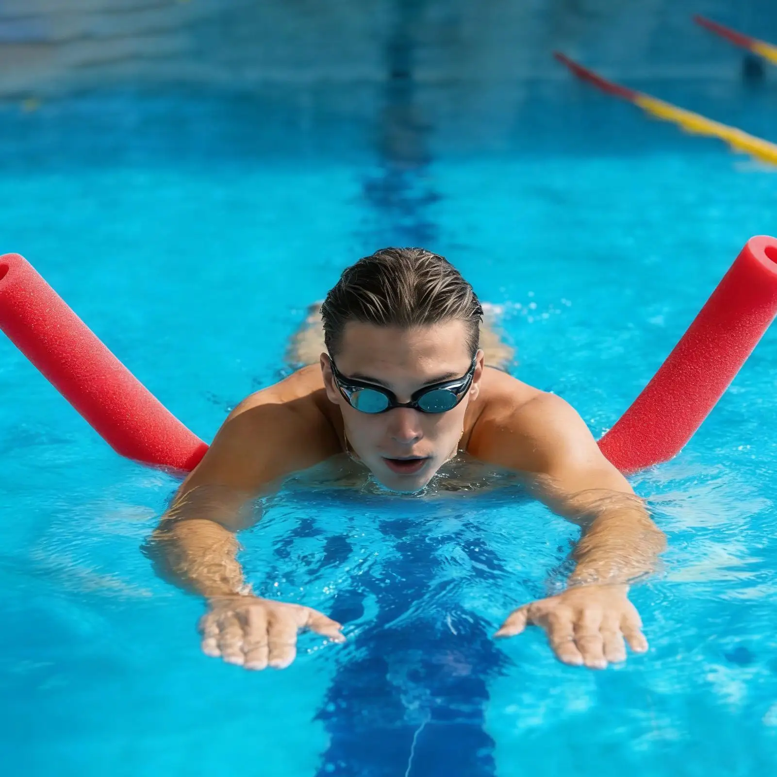 Pool Float Sticks Hollow Floating Water Exercise Aid Water Float Noodles For Children Boys Girls Adults Family Party Decor Home