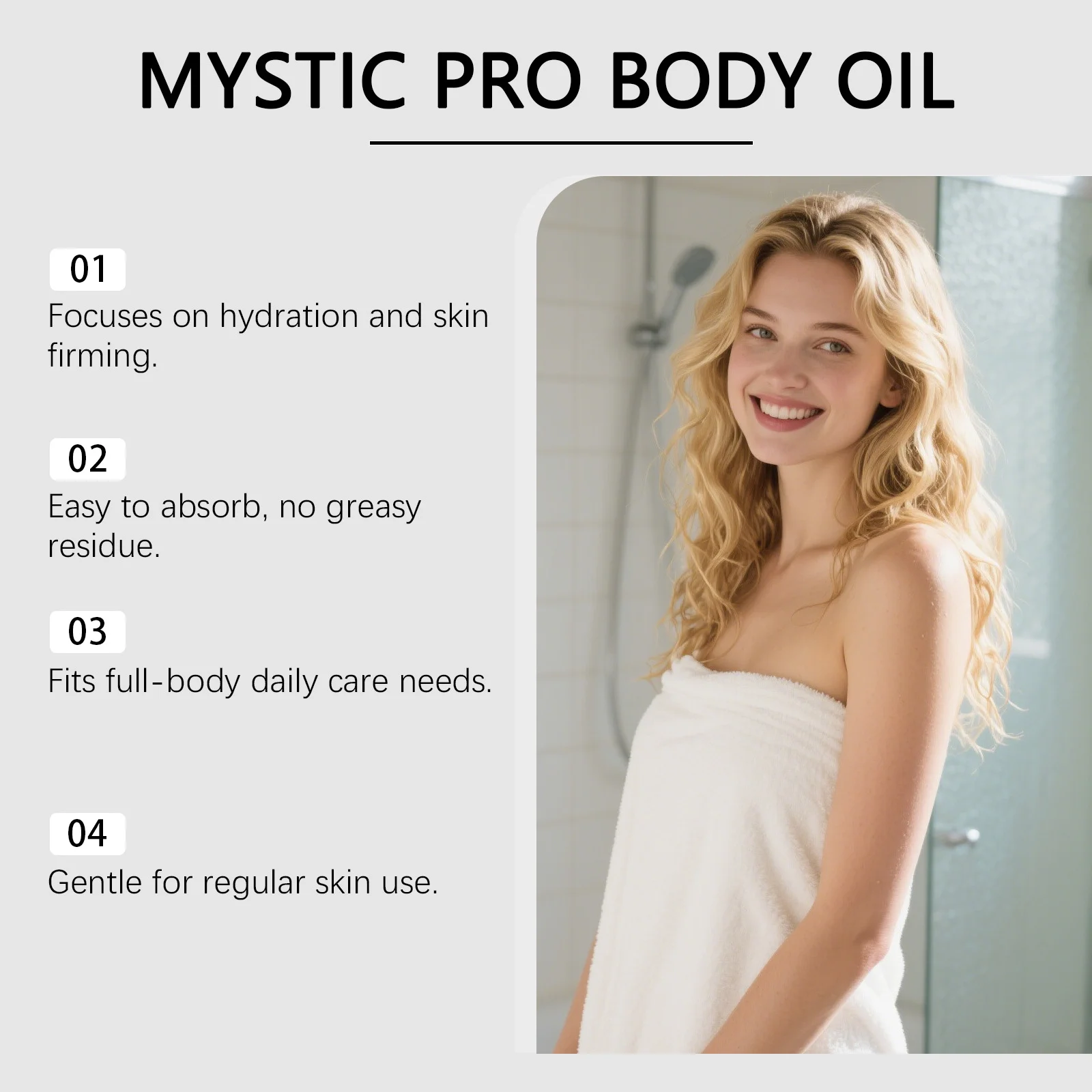 الاسترخاء زيت الجسم ترطيب تشديد رفع مكافحة السيلوليت استقرار استعادة اشراق توهج الفاخرة ثبات زيت الجسم #5