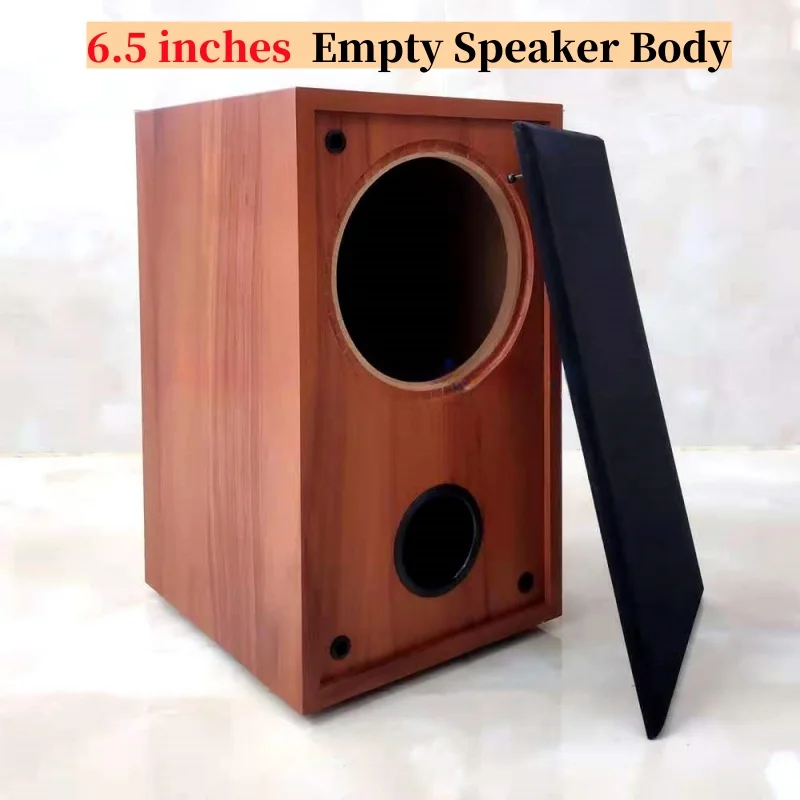 

6.5-inch Speaker Empty Box,Wooden Speaker Housing,DIY Passive Speaker Box ,1Piece Mid-bass Sound Box,Customized Hole Diameter