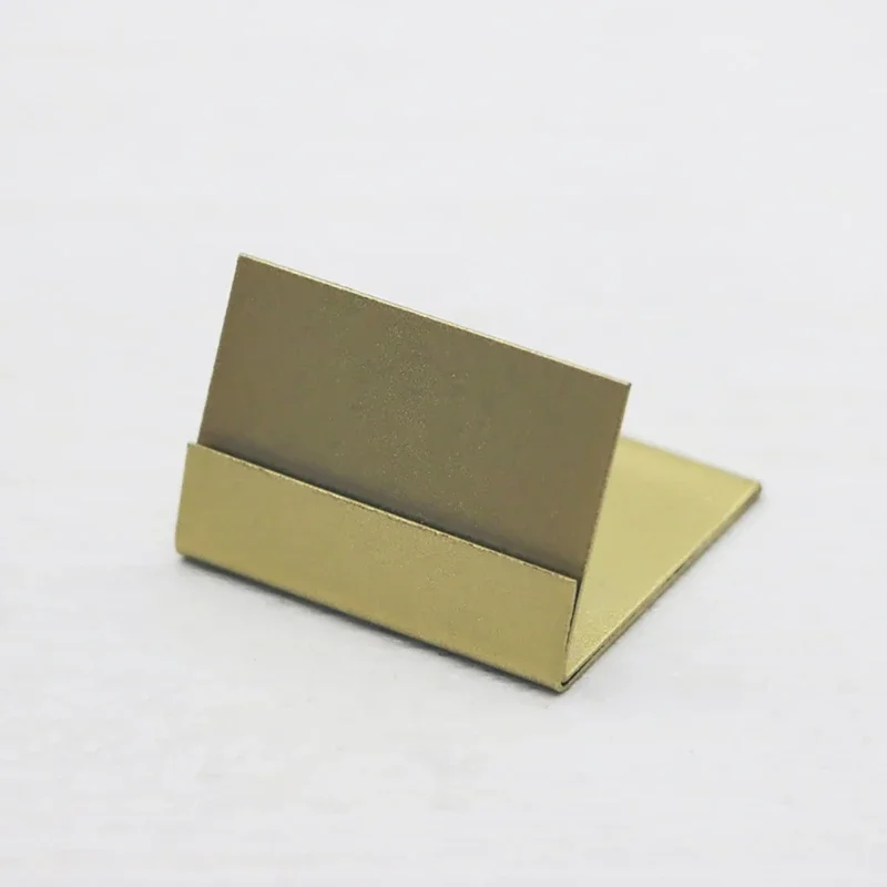 12 stücke Tisch Karte Lagerung Steht Metall Handy Halter Clip Visitenkarte Display Rack Konferenz Zimmer Zubehör