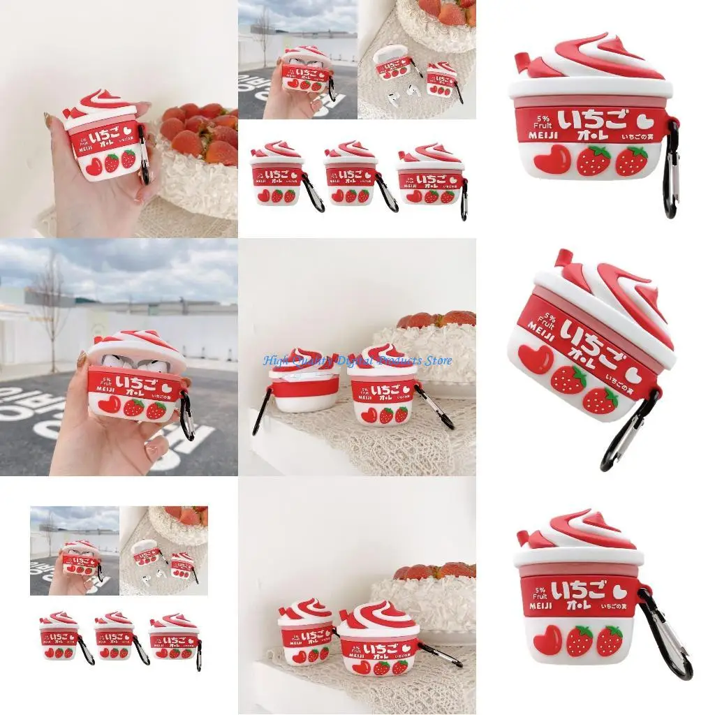 

U2JE Protective Silicones Headsets Case for pods Earphone Antifall Bag