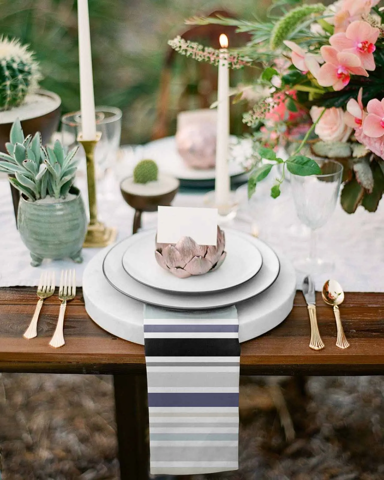 4pc Geometric Fringe Table Napkins Set Dinner Handkerchief Towel Napkins Cloth for Wedding Party Banquet image 4