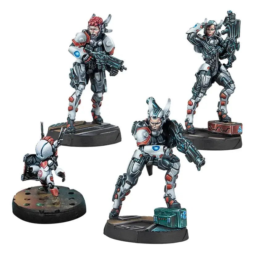 Die Cast Resin Model Assembly Kit, GK, Nomads Combat Team, Unpainted Needs To Be Assembled