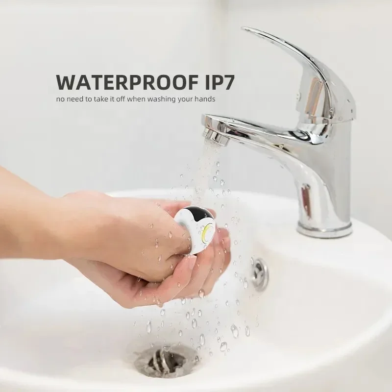 Cerámica inteligente musulmán islámico electrónico Zikir contador Digital Azan despertador Tasbeeh Tasbih Zikr anillo recargable