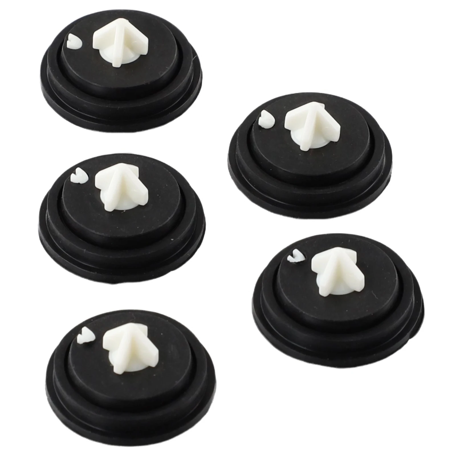 5 unids/set de arandela de diafragma de goma de repuesto que se adapta a todas las válvulas de llenado Siamp, válvula de bola de 28x15mm, accesorio para bidé de inodoro, piezas de baño