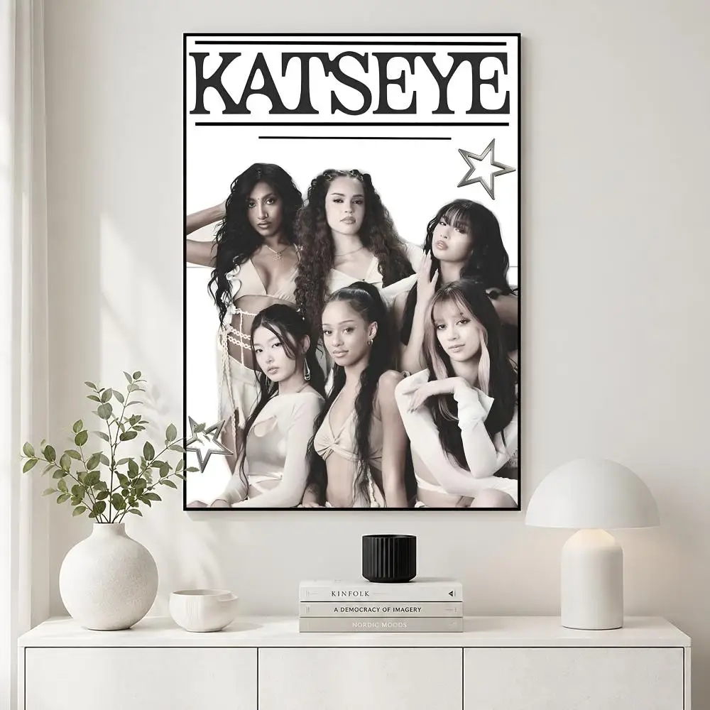 Idol KATSEYE Poster Hochwertige Wandkunst-Poster, geeignet für Heimbüros, Schlafzimmer und Wohnzimmer. – Detail 8