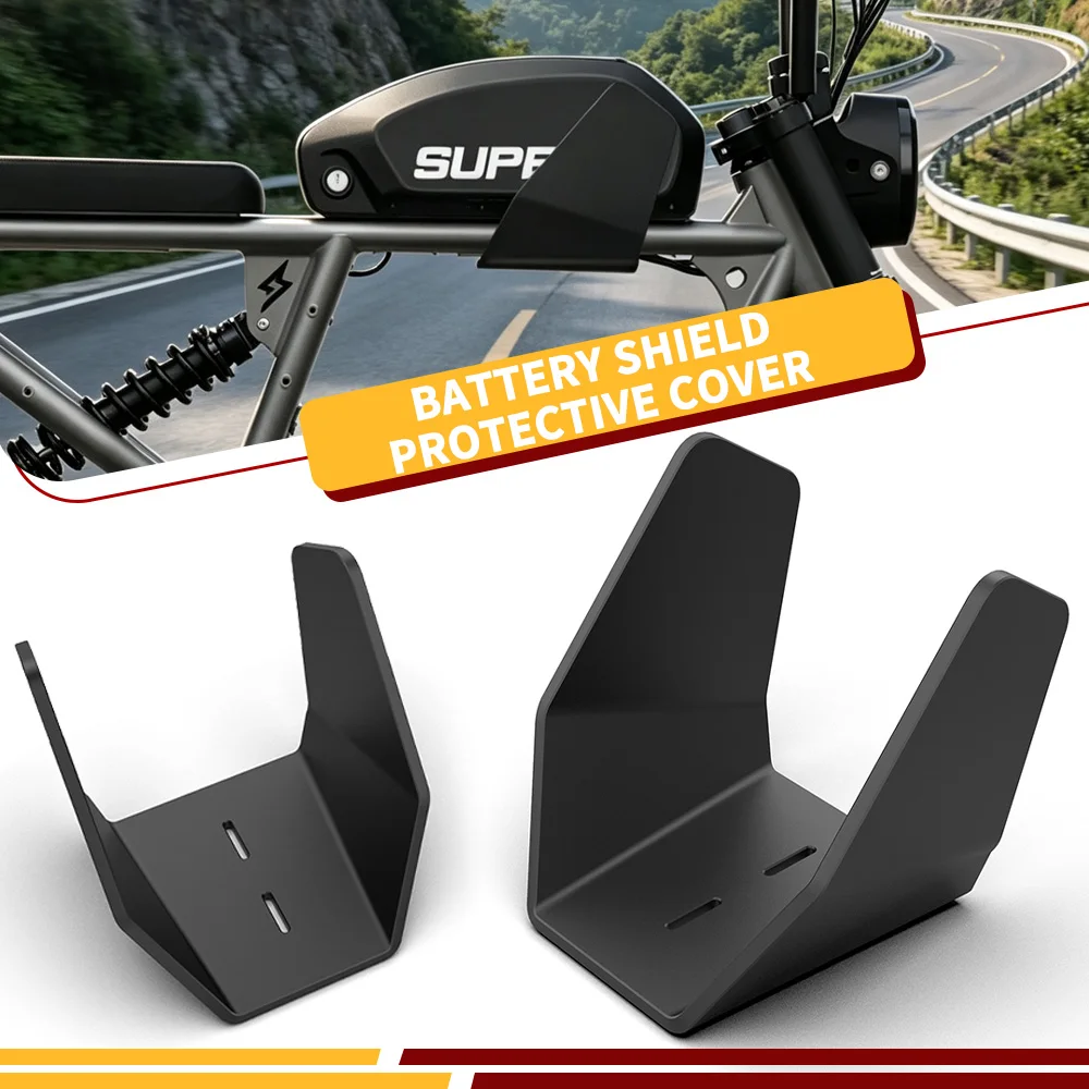 Motorcycle For SUPER73 RX Battery Shield Protection Cover Decorative Hood Fit For Super 73 RX SUPER73RX SUPER73-RX