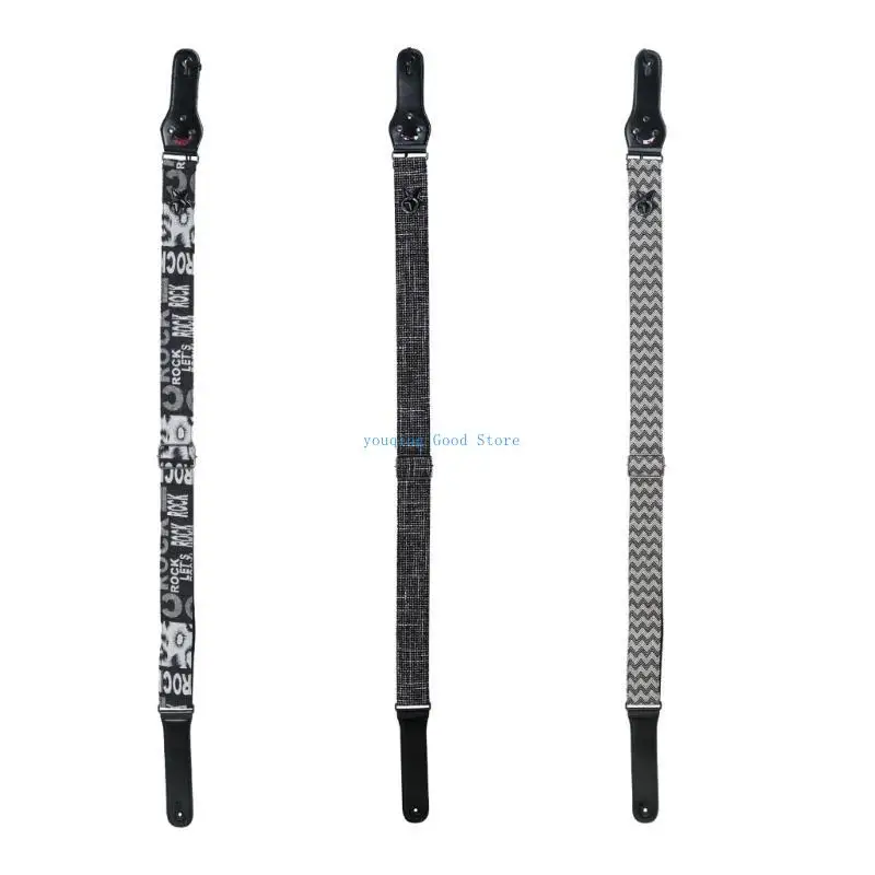 

N58B Electric Guitar Straps Adjustable PU Leather Ends Comfortable Guitar Strap Acoustic Guitar Bass Strap Belt Accessories