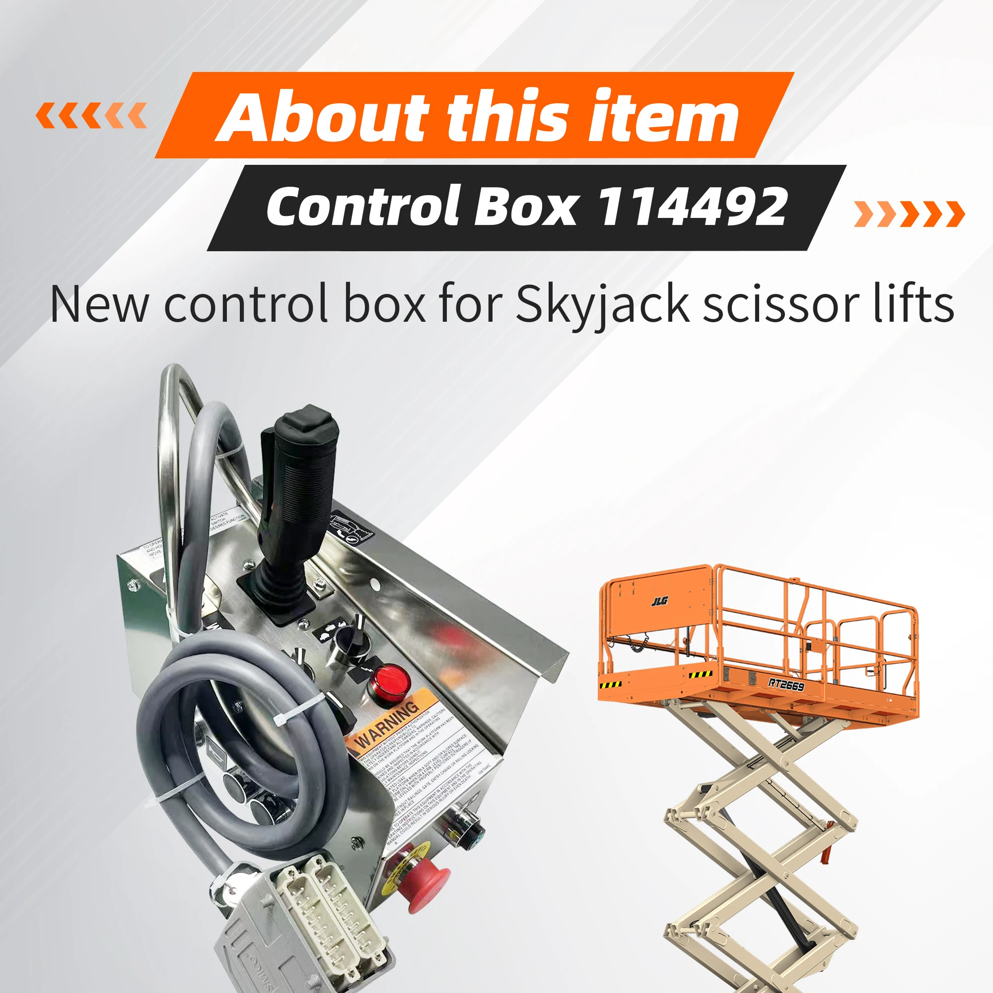 114492 Caja de control para Skyjack SJ-800 SJ8241 RT SJ8831 RT SJ8841 RT Elevador de tijera