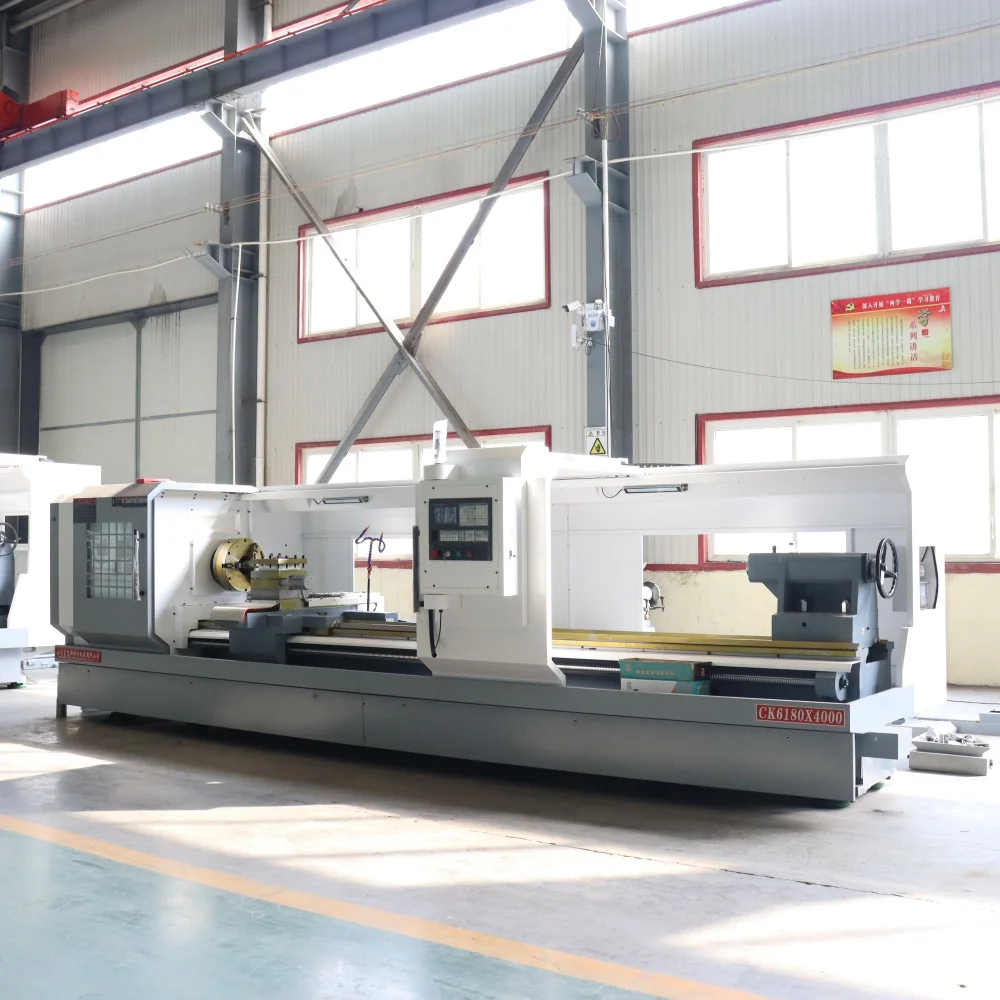 Cnc Lathe Hine Metal Suitable Internal External Cylindrical Surface,Multi-Thread And Others For CK6180