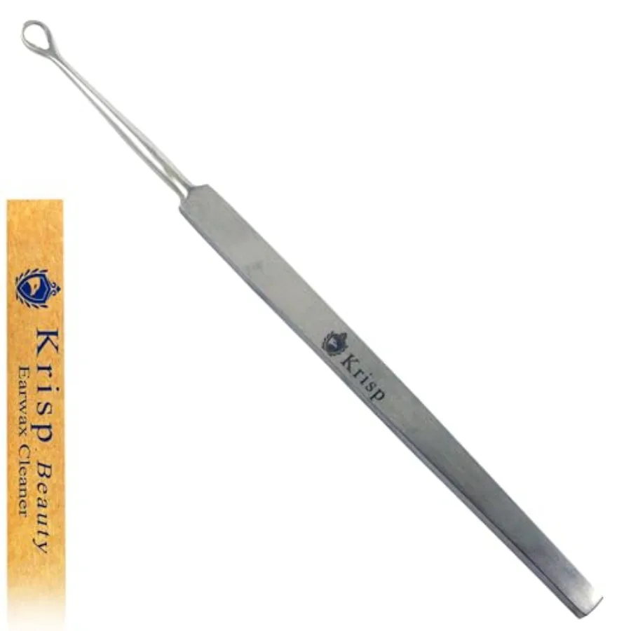 

Ear Wax Removal Tool - Earwax Cleaner Tool Set Ear Wax Picker Loop Ear Cleaner Curette Q Tip Pick Metal Cleaning Reusable Ear W