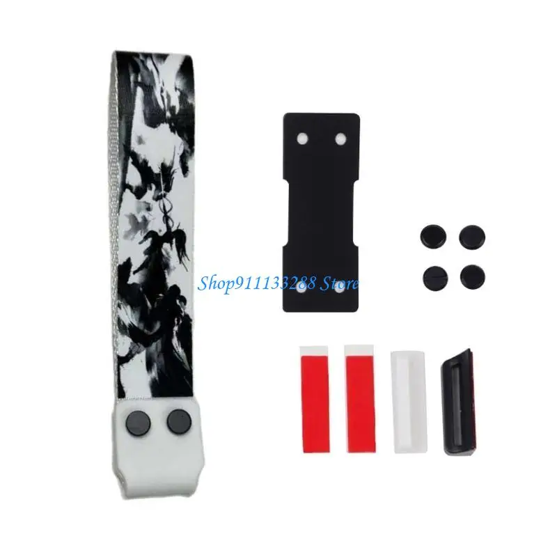 

G88D Keyboards Straps Streamers Decorative Straps Take Control Nylons Straps for 60 ATK68 Gaming Mechanical Keyboards