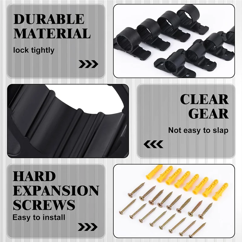 

Изысканная упаковка 50 опор для труб с винтами для хомутов для труб Pex Опоры для подвески труб Pex, медь, CPVC 3/4 дюйма