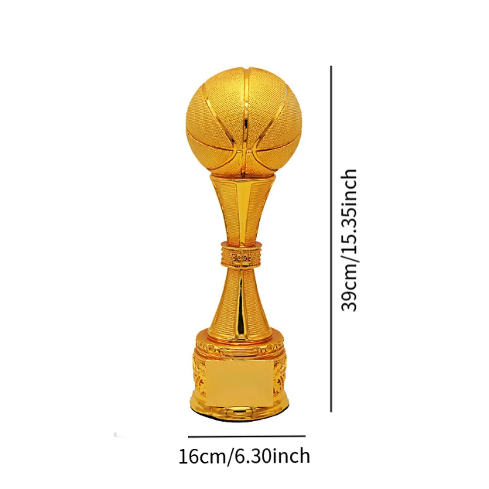 กีฬาถ้วยรางวัลเรซิ่น Carnival รางวัลการมีส่วนร่วมตกแต่งสํานักงานหัตถกรรมวันเกิด Gold Award Trophy League Match Trophy