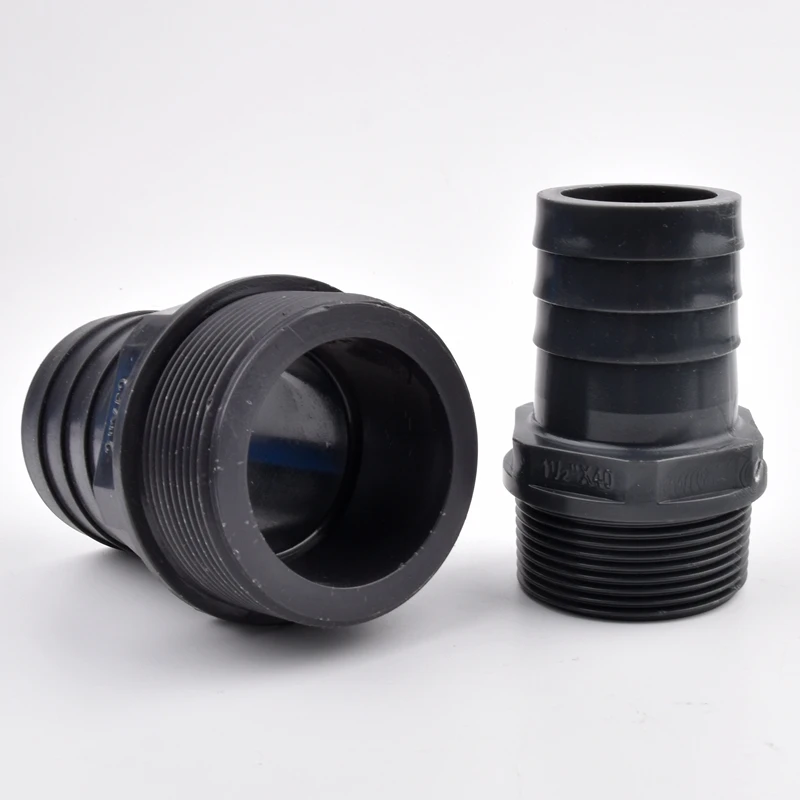 حجم كبير O.D 16 ~ 50 مللي متر إلى 1 "~ 2" ذكر الموضوع معبد موصل خرطوم حديقة محول أنابيب الري خرطوم لينة المشتركة اكسسوارات