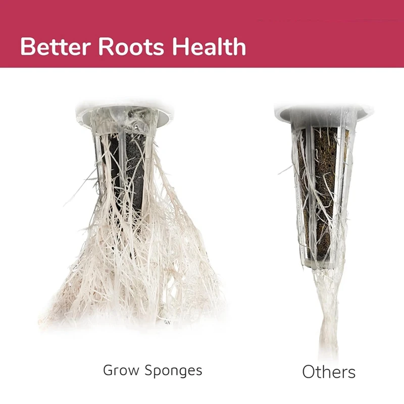 TKOH-Planting Sponges,Used In Hanging Gardens, Promoting Root Growth And Increasing Yield, Compatible With Hydroponic System.