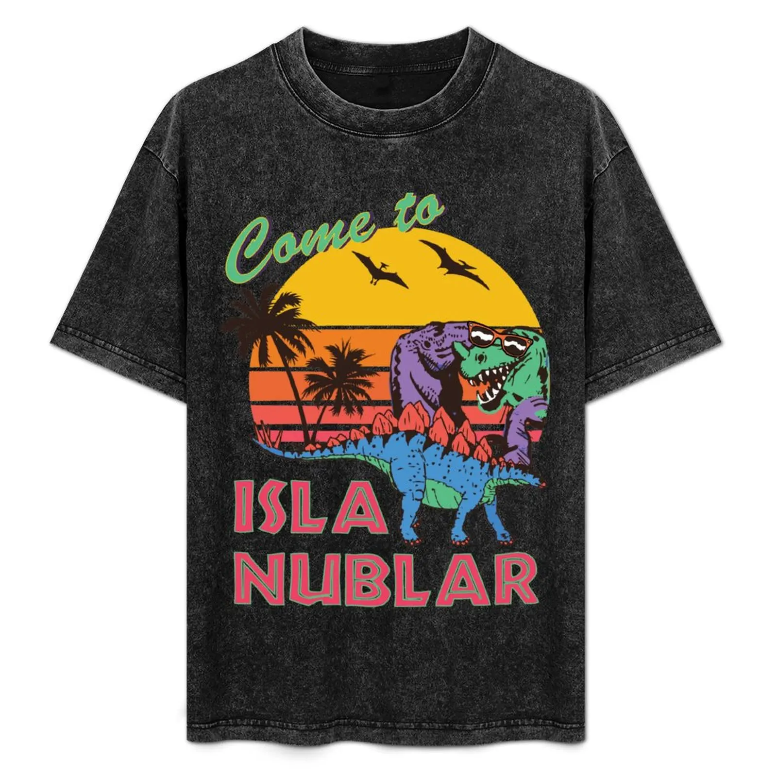 

Isla Nublar Dinosaur Sunset Funny Classic T-Shirt t shirts for man graphic funny t shirts for man graphic tees T-Shirt