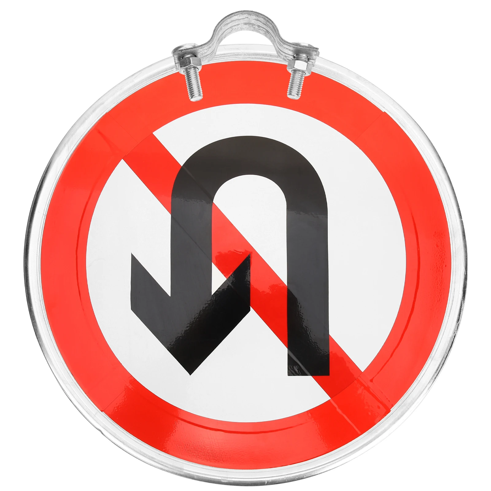 No Turn Reflective Private Road Indicator Metal Privacy Driveway Sign Traffic Metal No Turn Around Road Sign Safety