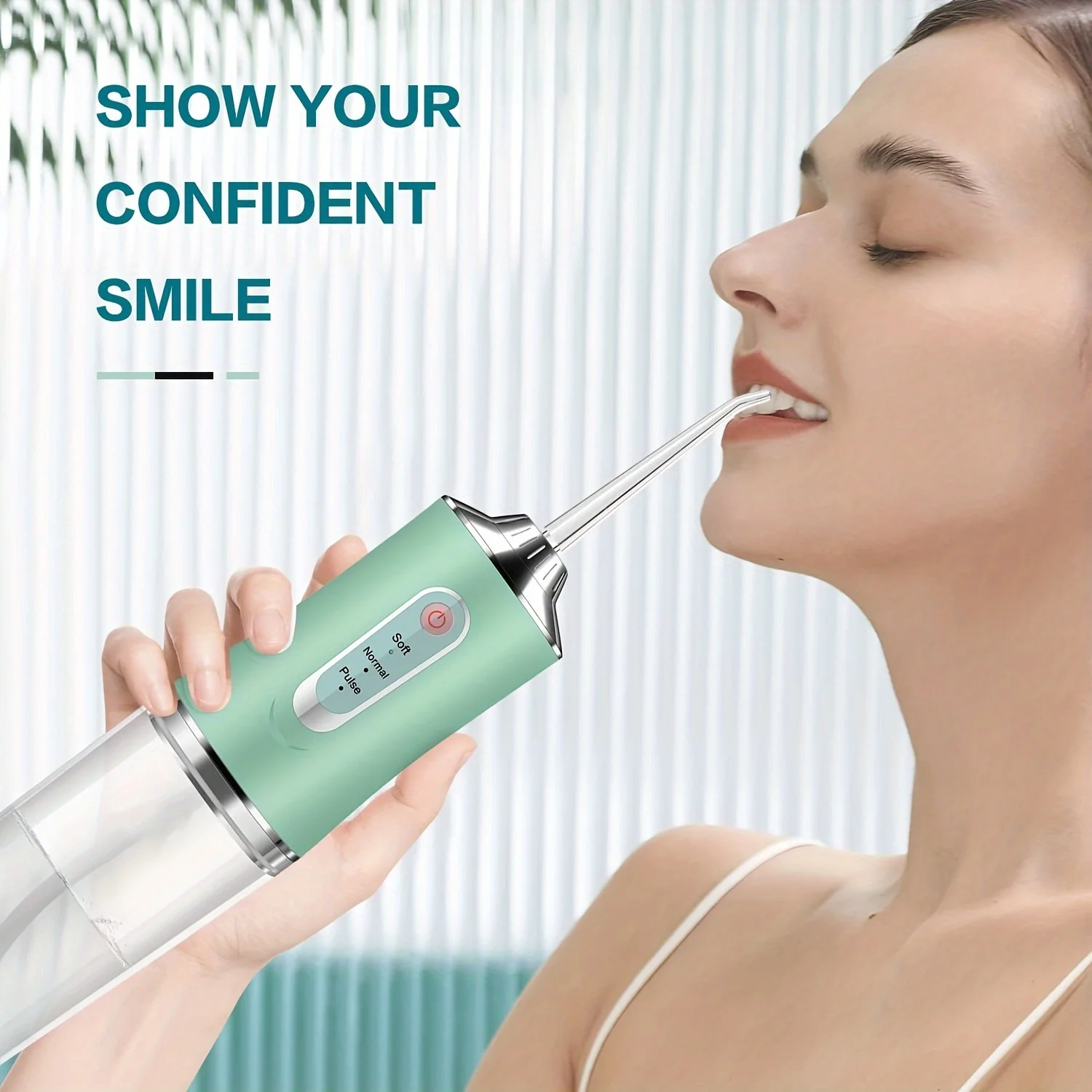 

4 In 1 Dental Rinser, Cordless Dental Rinser, Irrigator, 4 Nozzles, Dental Rinser, Portable, USB Charging, Suitable For Home Tr