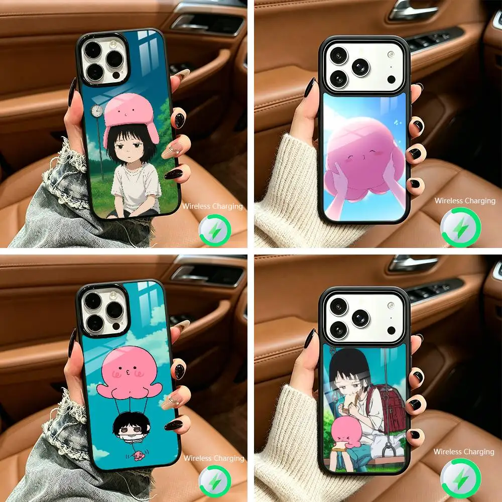

Cute Takopis O-Original S-Sin-tos For IPhone17 16 15 14 13 12 11 Plus Pro Max Plus Wireless Charger Phone Case