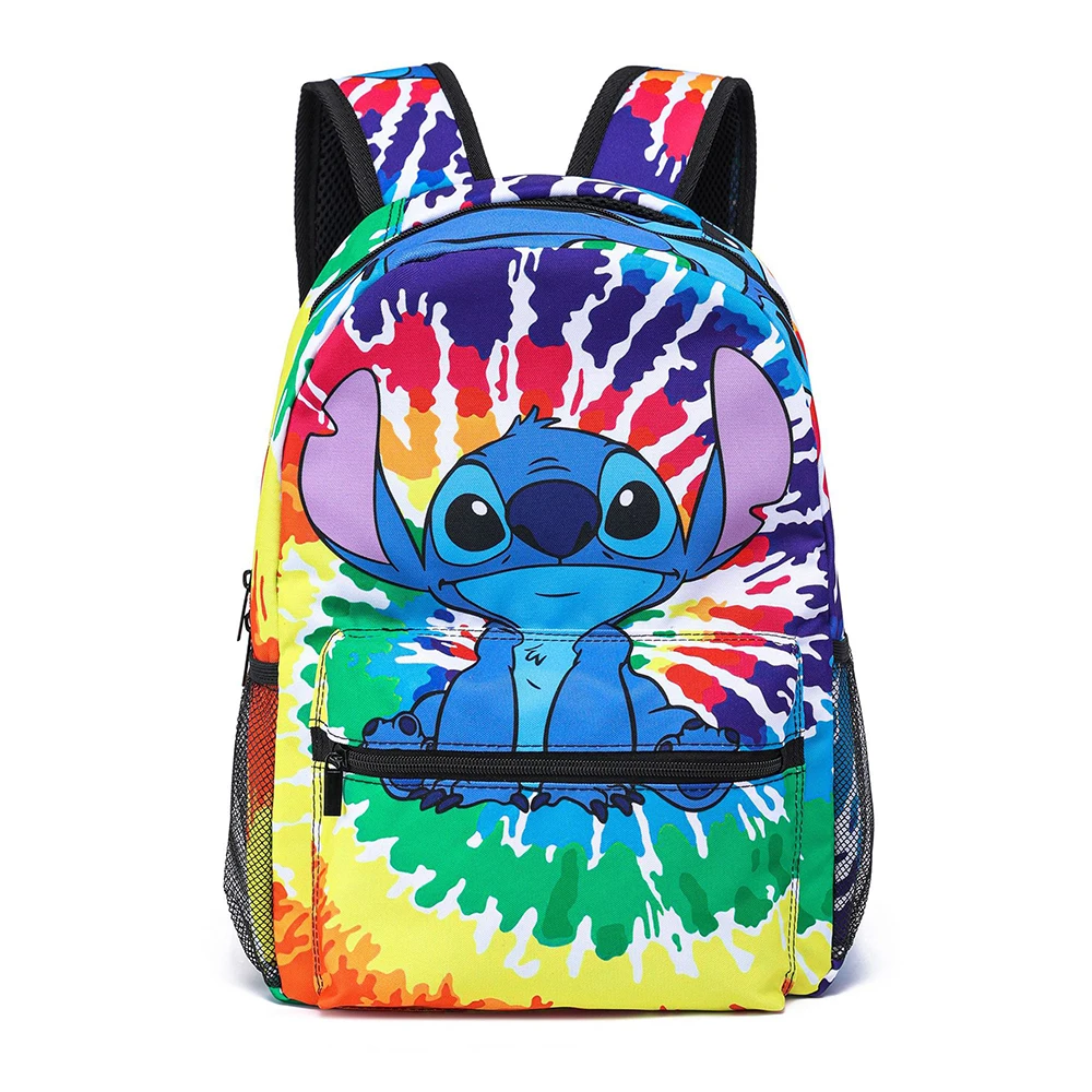 Cartoon Anime Disney\'s Lilo & Stitch knapsack Children\'s bags Schoolbag Travelling bag Stitch Storage bag Mountaineering big bag