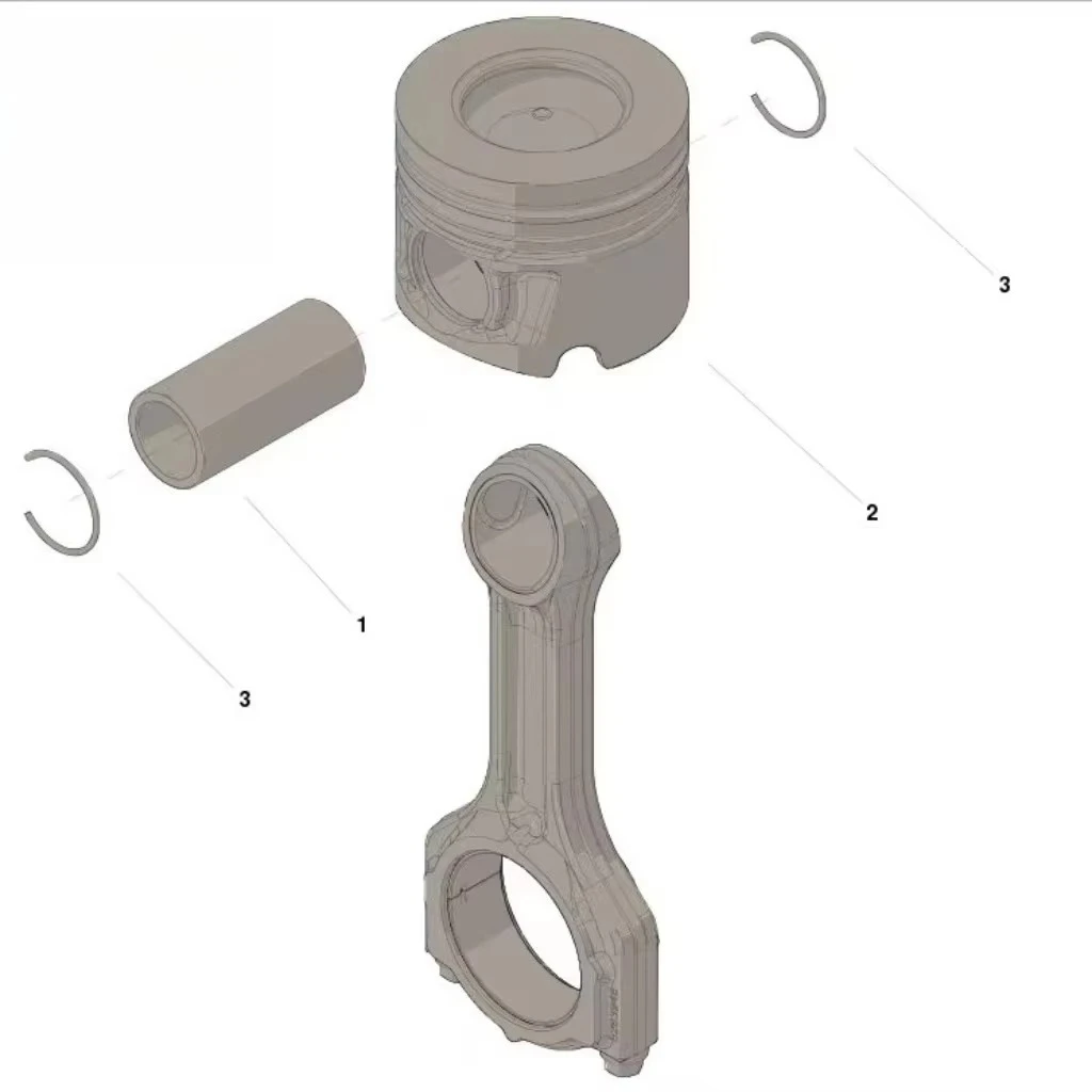 

Spare Parts Kit Engine Piston 4955325-20 Water Cooler Engine Machinery diesel Engine