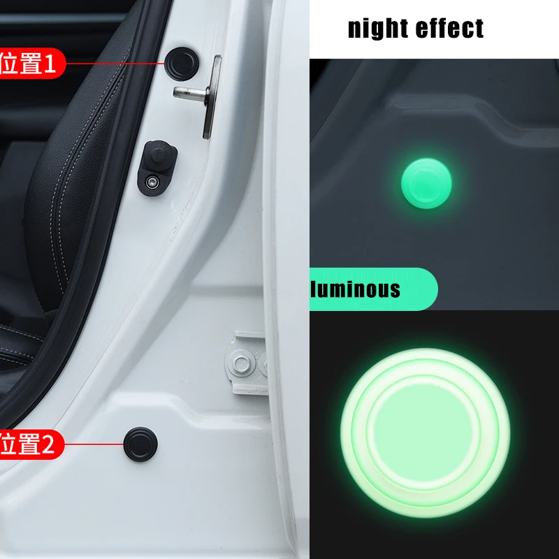 10pcs Car Door Trunk Shock Absorber Gasket Stickers Pad for Mercedes Benz GLA CLA GLK GL ML GLE Class BMW X5 Tesla