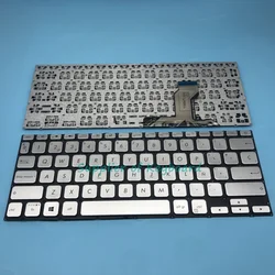 Nowość dla Asus X420F X420FA X420U X420UA A420F A420U A420UA S420 S420UA P1411F P1411FA łacińska hiszpańska/angielska klawiatura srebrna/czarna