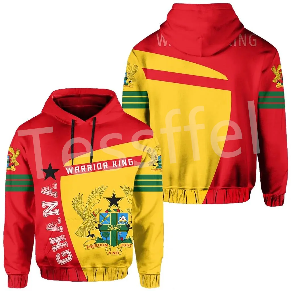 

Tessffel Black History Africa County Ghana Kente Tribe Tattoo Tracksuit 3DPrint Men/Women Streetwear Casual Pullover Hoodies X15