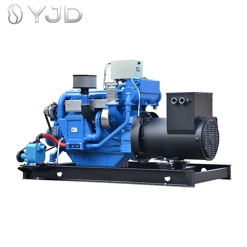 with Heat Exchanger 120kw 150kva Marine Wei-chai Generator Price