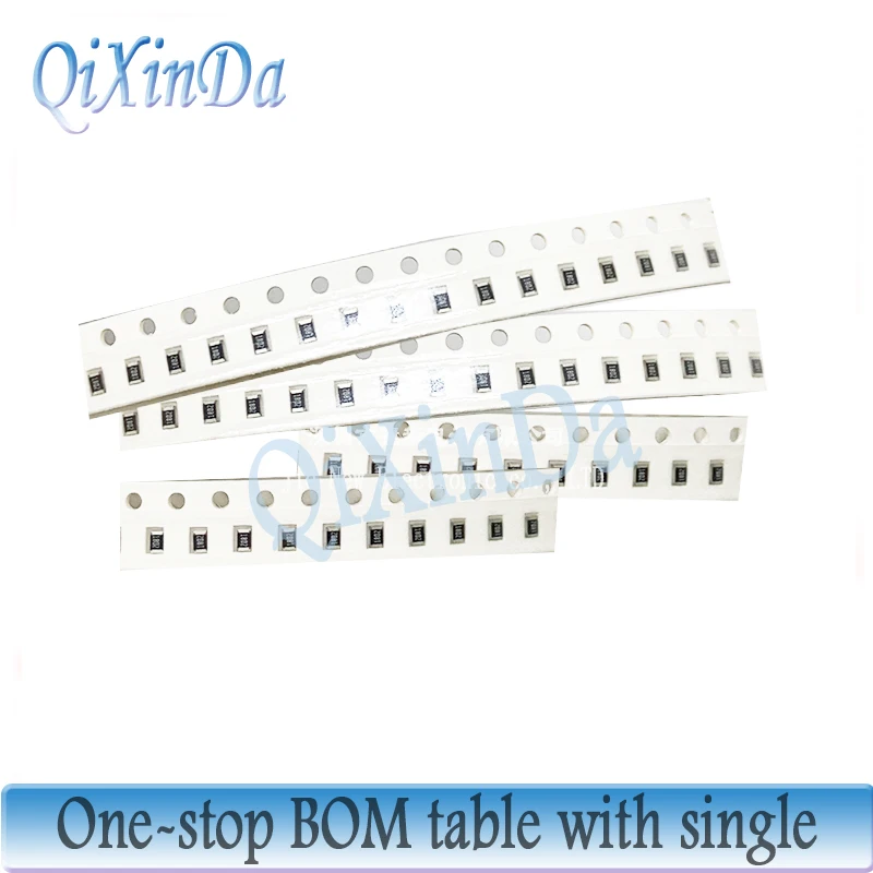 Resistor de Smd 0402, 0.1r 0,15r 0,33r 1r 3,9r 10r 27r 43r 1k 10k 56k 82k 100k 220k 470k 820k 1m 4,7 m 6,2 m 9,1 m, 500 unidades