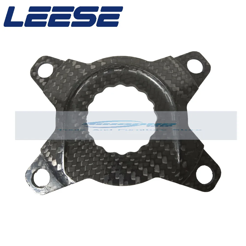 

LEESE Carbon Fiber Disc Claw E-ASTON BCD110 Four Claw\ Road Bike Bicycle Dental Disc Accessories XXE