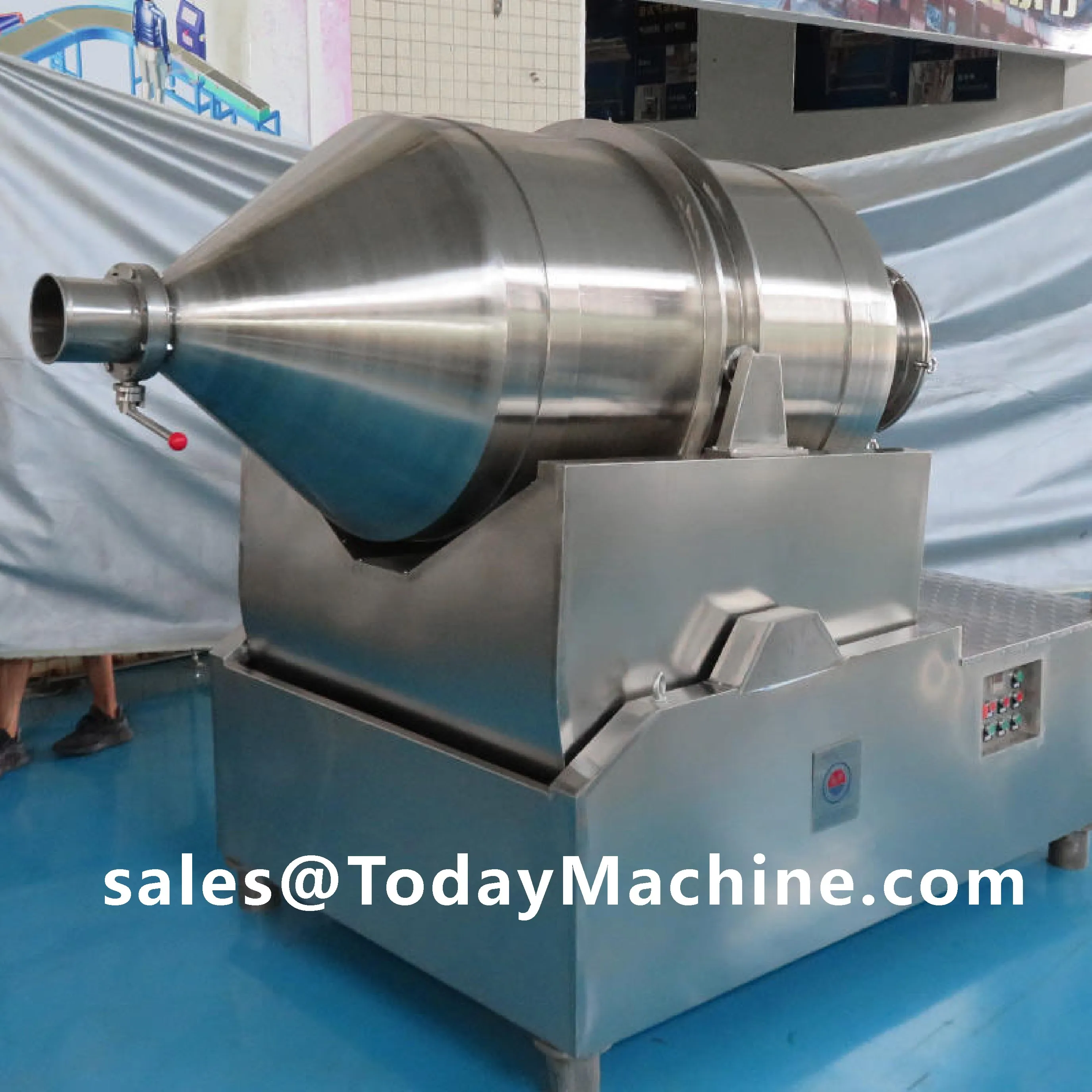 Horizontal 2d Powder Mixer for Seasoning Spice Food Powder 2d Motion Machinery
