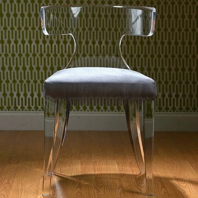 

Transparent Crystal Chair Fashion Restaurant Banquet Plexiglass