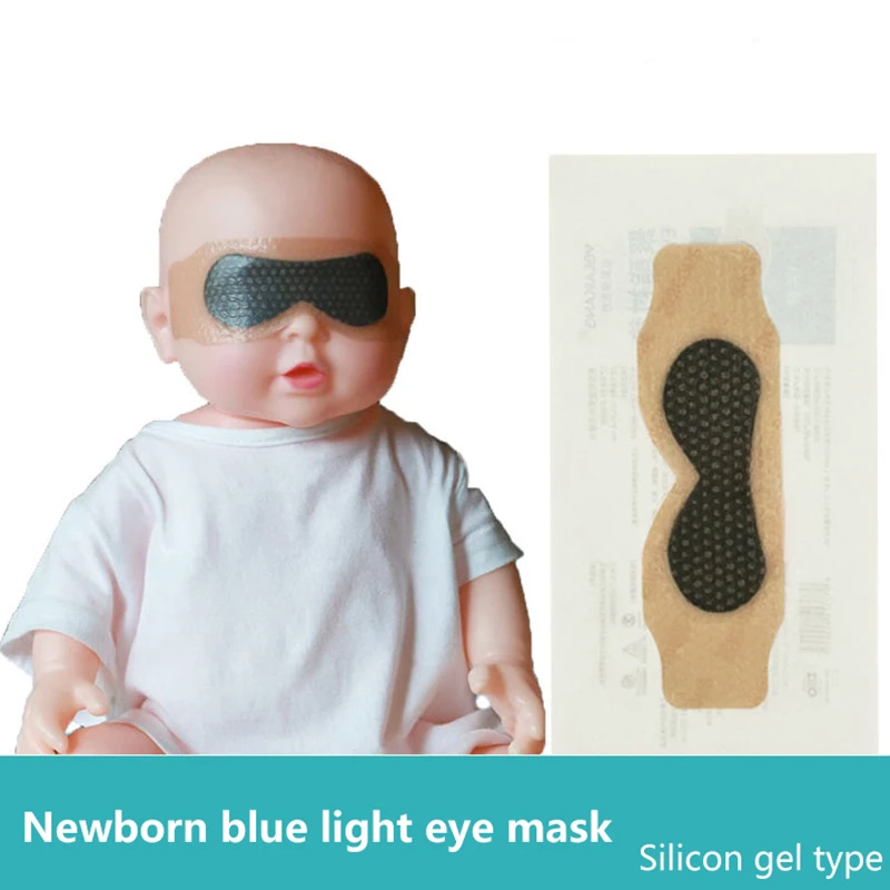 Anti-Blue Light Eye Mask Baby Eye Mask For Jaundice Phototherapy LED Blue Ray Light Lamp Home Use Newborn Eyes Care