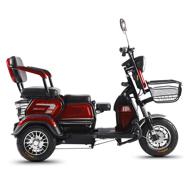 

Горячая распродажа: Электрический грузовой трицикл для взрослых, 600 Вт, 48 В, с аккумулятором, 3 колеса